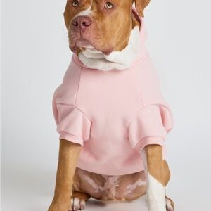 Comfrt size small Pink Dog Hoodie